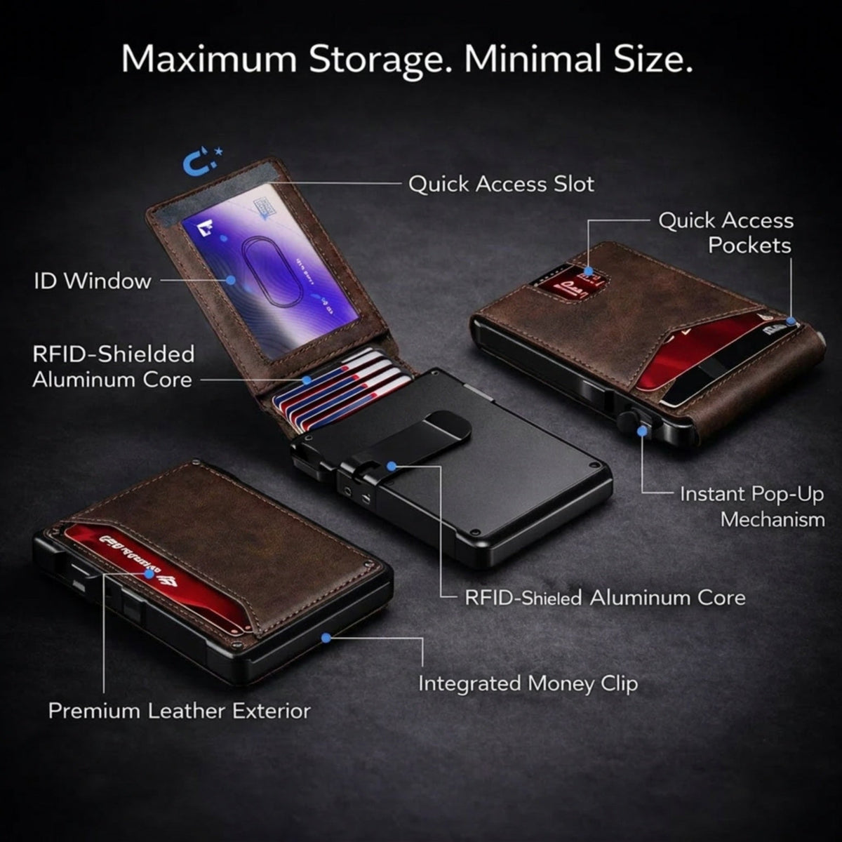 Forge Wallet - RFID Card Holder